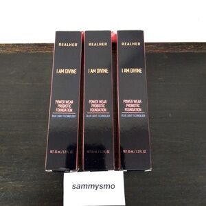 realher Power Wear Probiotic Foundation I AM DIVINE 1.2oz x3